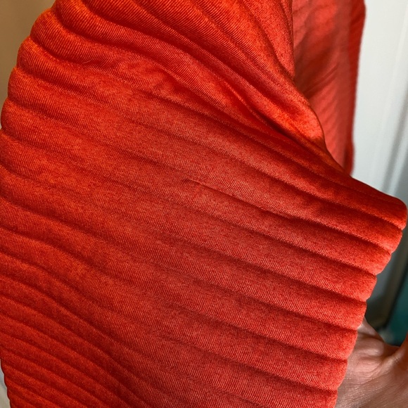 LL Bean Airlight Knit Pullover Sweater Snap Logo Quilted Pink Lightweight Pocket - Picture 11 of 11